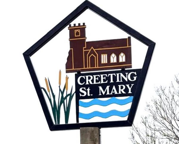 Creeting St Mary Village Sign