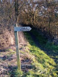 Public Footpath Sign