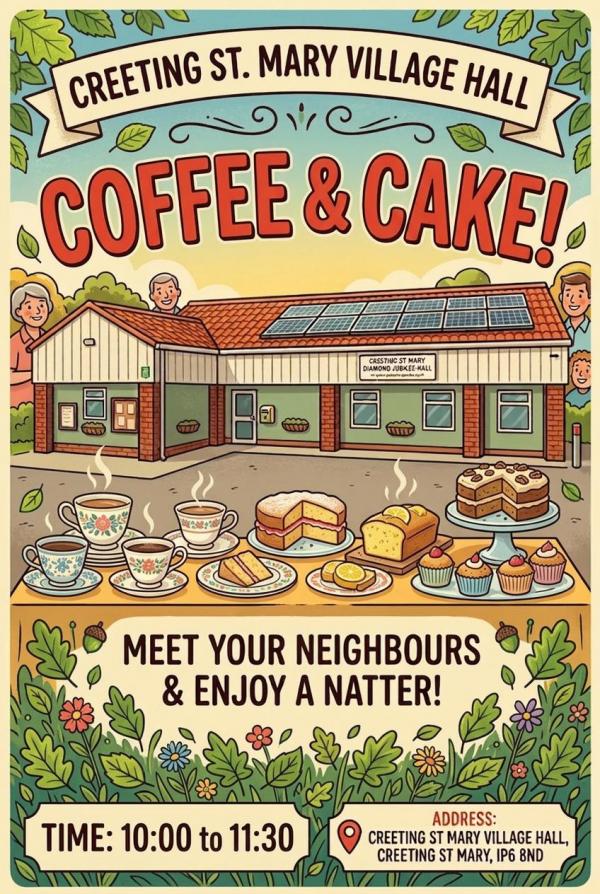 Coffee morning poster